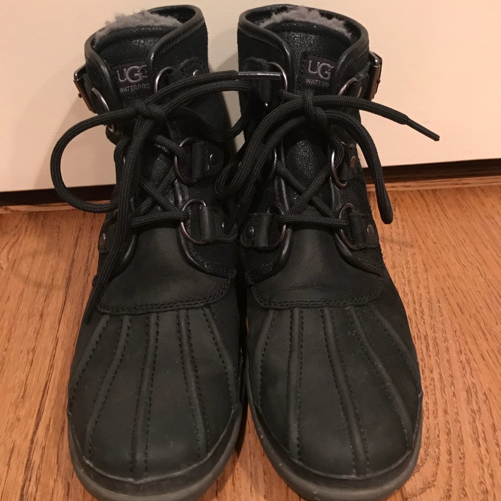 UGG Cecile Black All-Weather Boot